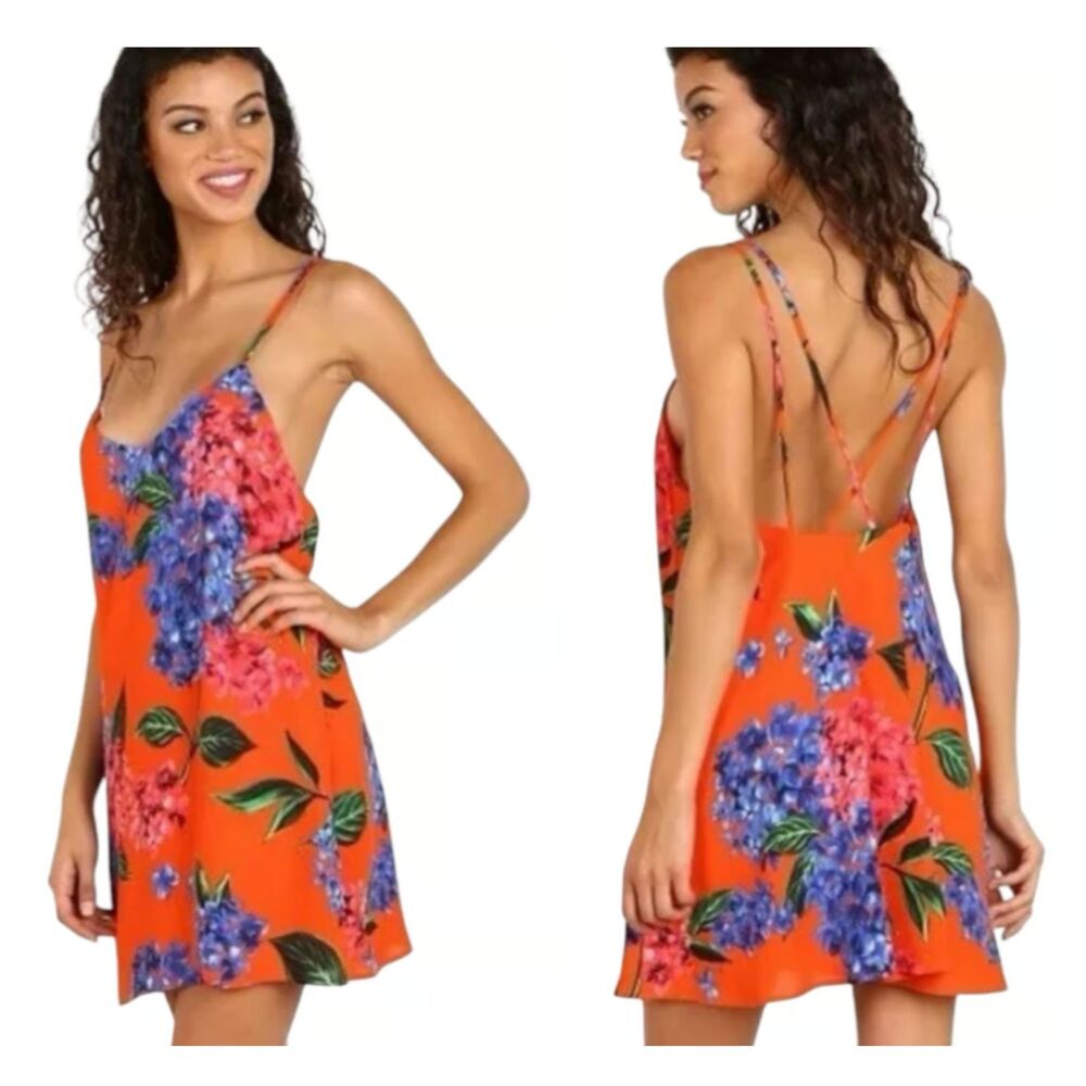 Show Me Your Mumu Criss Cross Applesauce Dress – Bahama Bloom | Size Small